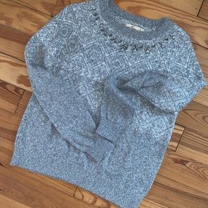 Hollister gray sweater